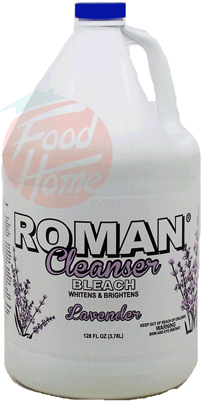 Roman Cleanser bleach, lavender, whitens & brightens Full-Size Picture